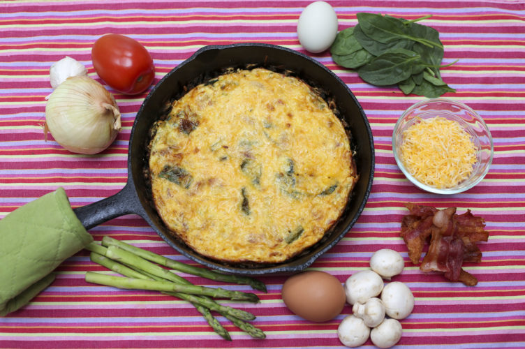 Home With The Lost Italian Easy egg bake Only one pan, delicious